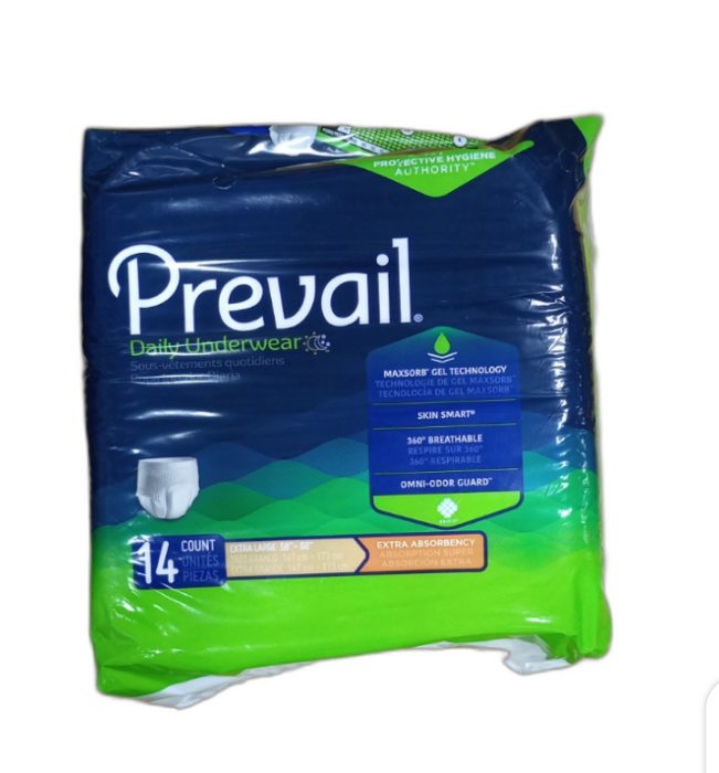 Prevail Daily underwear/ Adult diaper Extra Large