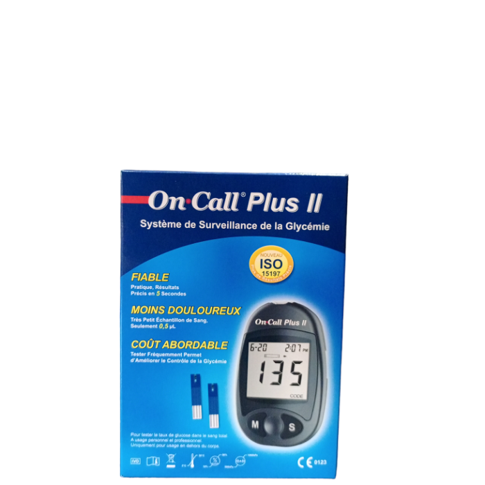 Oncall plus blood glucose machine