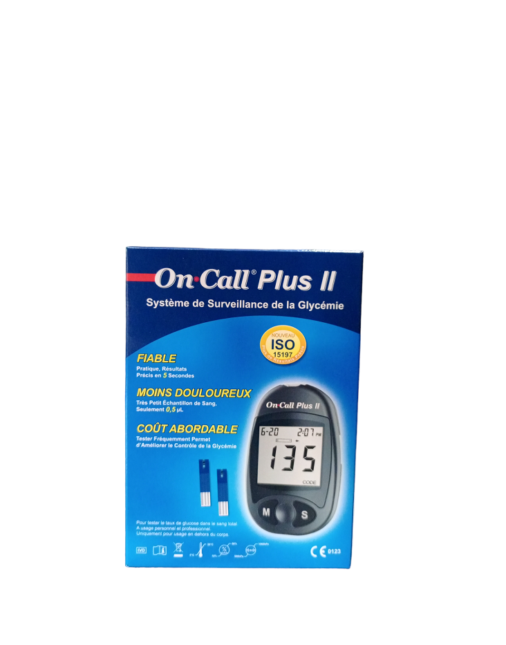 Oncall plus blood glucose machine