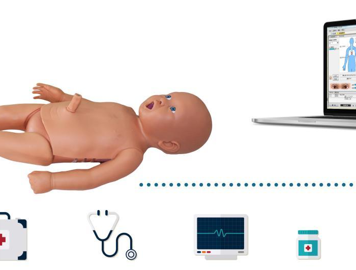 Neonatal ACLS emergency training system