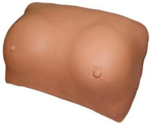 Breast examination stimulator