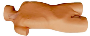 Central venous puncture and catheterization stimulator
