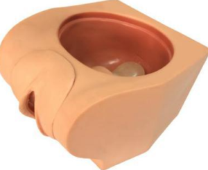 Female contraception practice simulator