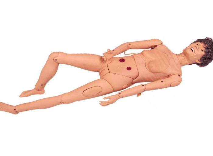 Full-functional elderly nursing manikin (female)