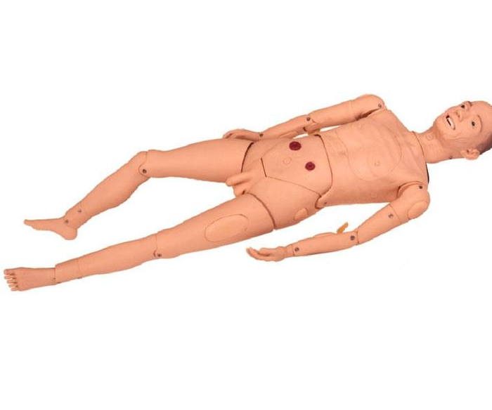 Full-functional elderly nursing manikin (male)